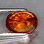 2.29 ct Oval (8.61 x 6.29 mm) Natural Mandarin Fanta Orange Spessartite Garnet