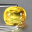 1.85 ct Oval (7.59 x 6.36 mm) Heated Natural Sri Lanka Yellow Sapphire Gemstone