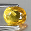 1.51 ct Oval (7.22 x 5.90 mm) Heated Natural Sri Lanka Yellow Sapphire Gemstone