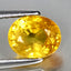 2.01 ct Oval (7.59 x 6.13 mm) Heated Natural Sri Lanka Yellow Sapphire Gemstone