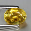 1.48 ct Oval (7.00 x 5.18 mm) Heated Natural Sri Lanka Yellow Sapphire Gemstone
