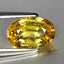 1.62 ct  Oval (8.75 x 5.75 mm) Heated Natural Sri Lanka Yellow Sapphire Gemstone