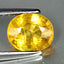 1.40 ct Oval (6.94 x 5.80 mm) Heated Natural Sri Lanka Yellow Sapphire Gemstone