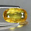1.81 ct Oval (9.27 x 5.61 mm) Heated Natural Sri Lanka Yellow Sapphire Gemstone