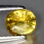 1.63 ct Oval (6.35 x 6.45 mm) Heated Natural Sri Lanka Yellow Sapphire Gemstone