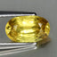 1.74 ct Oval (8.90 x 5.47 mm) Heated Natural Sri Lanka Yellow Sapphire Gemstone