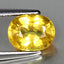 1.53 ct Oval (7.21 x 5.70 mm) Heated Natural Sri Lanka Yellow Sapphire Gemstone