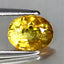 1.20 ct Oval (6.82 x 5.36 mm) Heated Natural Sri Lanka Yellow Sapphire Gemstone