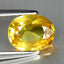 1.25 ct Oval (7.41 x 5.78 mm) Heated Natural Sri Lanka Yellow Sapphire Gemstone