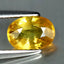 1.20 ct Oval (7.28 x 5.17 mm) Heated Natural Sri Lanka Yellow Sapphire Gemstone
