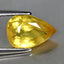 2.48 ct Pear (10.26 x 6.95 mm) Heated Natural Sri Lanka Yellow Sapphire Gemstone