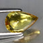 1.24 ct Pear (8.18 x 5.41 mm) Heated Natural Sri Lanka Yellow Sapphire Gemstone