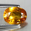 1.67 ct Oval (8.45 x 6.16 mm) Heated Natural Sri Lanka Yellow Sapphire Gemstone
