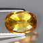 1.80 ct Oval (8.42 x 5.79 mm) Heated Natural Sri Lanka Yellow Sapphire Gemstone