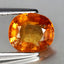1.44 ct Oval (7.34 x 6.36 mm) Heated Natural Sri Lanka Yellow Sapphire Gemstone
