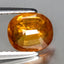 1.44 ct Oval (7.34 x 6.36 mm) Heated Natural Sri Lanka Yellow Sapphire Gemstone