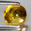 1.51 ct Oval (6.73 x 6.35 mm) Heated Natural Sri Lanka Yellow Sapphire Gemstone
