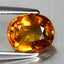 1.51 ct Oval (7.36 x 6.11 mm) Heated Natural Sri Lanka Yellow Sapphire Gemstone
