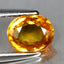 1.29 ct Oval (6.80 x 5.58 mm) Heated Natural Sri Lanka Yellow Sapphire Gemstone