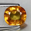 1.38 ct  Oval (7.15 x 6.35 mm) Heated Natural Sri Lanka Yellow Sapphire Gemstone
