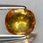 1.38 ct  Oval (7.15 x 6.35 mm) Heated Natural Sri Lanka Yellow Sapphire Gemstone