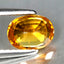 1.22 ct  Oval (7.17 x 5.41 mm) Heated Natural Sri Lanka Yellow Sapphire Gemstone