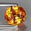 1.07 ct  Oval (6.25 x 5.50 mm) Heated Natural Sri Lanka Yellow Sapphire Gemstone