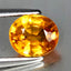 1.16 ct Oval (6.52 x 5.67 mm) Heated Natural Sri Lanka Yellow Sapphire Gemstone