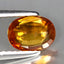 0.96 ct Oval (7.04 x 5.22 mm) Heated Natural Sri Lanka Yellow Sapphire Gemstone