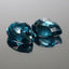 3.81 ct (2pcs) MATCHING PAIR Pear (9.04 x 7.19 mm) Natural Neon Blue Kyanite