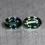 1.17 ct (2pcs) MATCHING PAIR Oval (6.17 x 4.24 mm) Natural Sapphire Gemstone