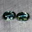 1.09 ct (2pcs) MATCHING PAIR Oval (6.19 x 4.17 mm) Natural Sapphire Gemstone