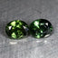 0.99 ct (2pcs) MATCHING PAIR Oval (5.00 x 4.16 mm) Natural Sapphire Gemstone