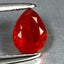 0.64 ct  Pear Cut (5.85 x 4.55 mm) Red Natural Sapphire Natural Gemstone