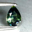 0.42 ct  Pear Cut (5.67 x 4.15 mm) Green Natural Sapphire Natural Gemstone
