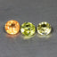 0.82 ct (3 pcs Lot) MIXED SIZE Multi Color Natural Sapphire Gemstone