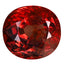 0.66 ct Terrific Oval (5.14 x 4.76 mm) Brownish Orange Spinel Natural