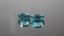 3.98 ct (2pcs) MATCHING PAIR  Oval (8.88 x 6.88 mm) Natural Neon Blue Kyanite