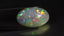 16.41 ct Oval Cabochon (28.05 x 17.00 mm) Natural Play of Colors Rainbow Opal