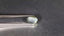 0.71 ct  Oval Cabochon (5.93 x 4.26 mm) Un-Heated Natural Alexandrite Cat's Eye