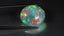 17.62 ct Oval Cabochon (21.12 x 17.83 mm) Natural Play of Colors Rainbow Opal