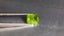 1.44 ct Octagon Cut (7.26 x 5.88 mm) UnHeated Green Natural Grossular Garnet