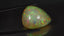 26.11 ct Pear Cabochon (26.10 x 20.82 mm) Natural Play of Colors Rainbow Opal