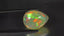 21.22 ct Pear Cabochon (22.40 x 17.15 mm) Natural Play of Colors Rainbow Opal