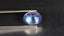 1.88 ct Superior Oval Cabochon (8.90 x 7.07 mm) Natural Rainbow Blue Moonstone