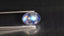 2.09 ct Topnotch Oval Cabochon (9.13 x 7.06 mm) Natural Rainbow Blue Moonstone