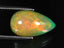 4.36 ct Pear Cabochon (16.59x9.60mm) Ethiopia Play of Colors Rainbow Opal