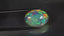 13.33 ct Oval Cabochon (21.51 x 15.16 mm) Natural Play of Colors Rainbow Opal
