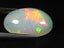 6.24 ct Oval Cabochon (19.60 x 13.05 mm) Play of Colors Rainbow Opal