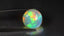 12.33 ct Round Cabochon (16.70 x 16.43 mm) Natural Play of Colors Rainbow Opal
